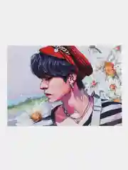 Синий открытки k-pop "Stray Kids", почтовые
