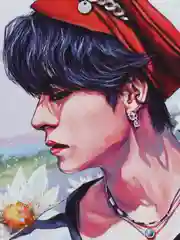 Синий открытки k-pop "Stray Kids", почтовые