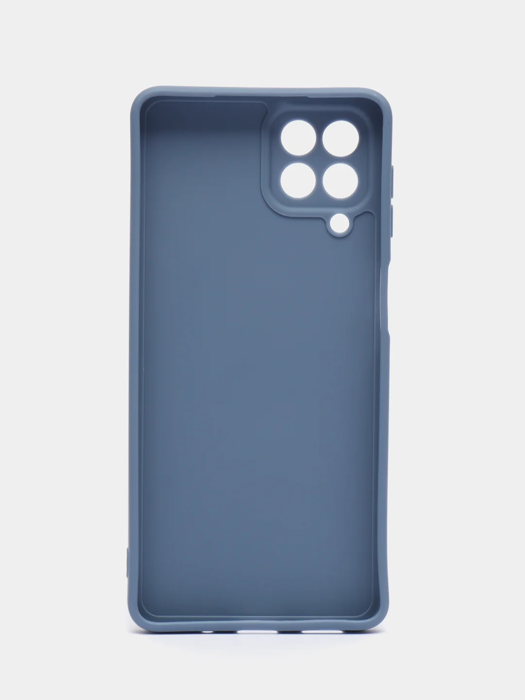 Синий меланж чехол для Samsung M53 5G (Самсунг М53), с защитой камеры