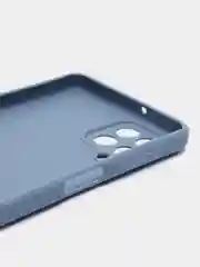 Синий меланж чехол для Samsung M53 5G (Самсунг М53), с защитой камеры