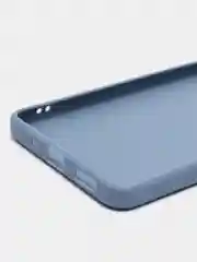Синий меланж чехол для Samsung M53 5G (Самсунг М53), с защитой камеры