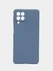 Синий меланж чехол для Samsung M53 5G (Самсунг М53), с защитой камеры