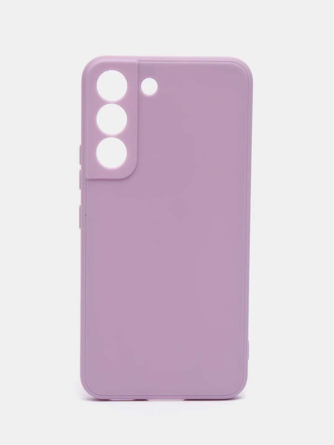 Лавандовый чехол Samsung Galaxy S22 (Самсунг Галакси С22), силиконовый