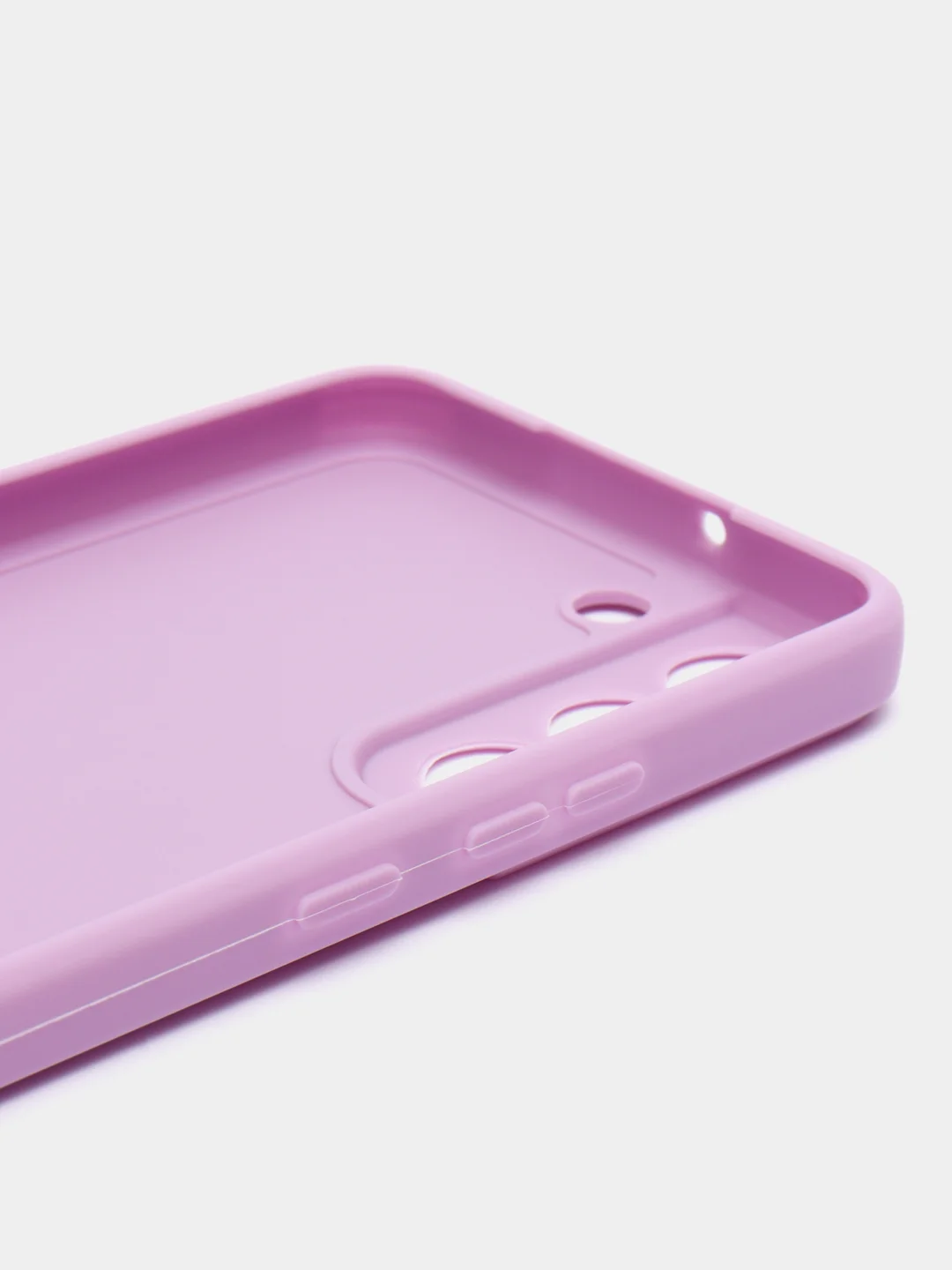 Лавандовый чехол Samsung Galaxy S22 (Самсунг Галакси С22), силиконовый