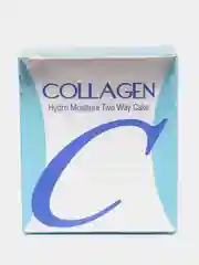 Enough / Увлажняющая пудра с коллагеном Collagen Hydro Moisture Two Way Cake SPF 25, тон 13 (светлый беж), 13 гр.