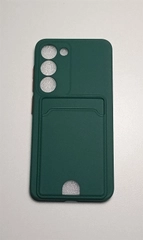 Чехол для SAMSUNG S23 PLUS с карманом для пластиковой карты