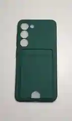 Чехол для SAMSUNG S23 PLUS с карманом для пластиковой карты