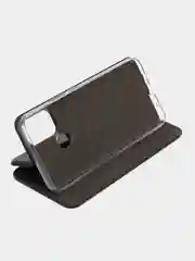 Темно-синий чехол-книжка Infinix HOT 11 PLAY Инфиникс Хот 11 Плей