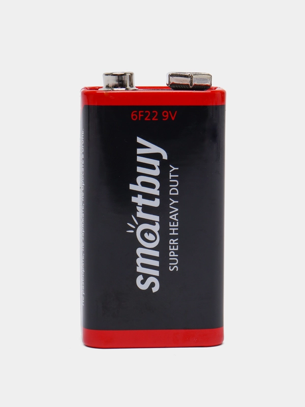 Батарейка крона 6F22 Smartbuy 9В