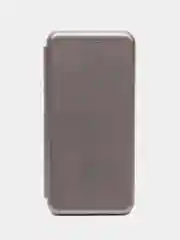Серый чехол-книжка для Xiaomi Mi 11 Lite, Mi 11 Lite 5G NE (Сяоми Ми 11 Лайт)