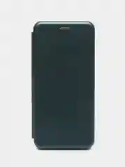 Тёмно-зелёный чехол-книжка для Xiaomi Mi 11 Lite, Mi 11 Lite 5G NE (Сяоми Ми 11 Лайт)