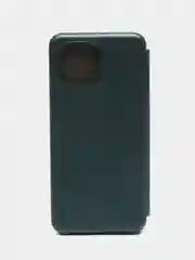 Тёмно-зелёный чехол-книжка для Xiaomi Mi 11 Lite, Mi 11 Lite 5G NE (Сяоми Ми 11 Лайт)