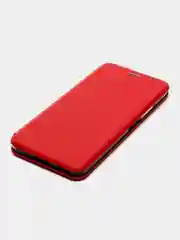 Красный чехол-книжка для Xiaomi Mi 11 Lite, Mi 11 Lite 5G NE (Сяоми Ми 11 Лайт)