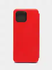 Красный чехол-книжка для Xiaomi Mi 11 Lite, Mi 11 Lite 5G NE (Сяоми Ми 11 Лайт)