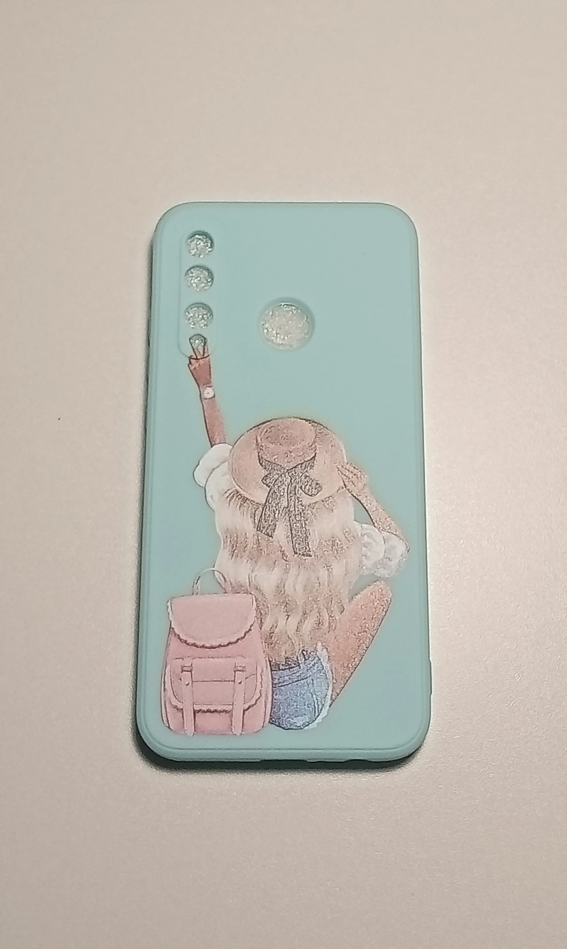 Голубой чехол HUAWEI HONOR 10i, Honor 10 lite, P smart 2019, HONOR 20i, honor 20e
