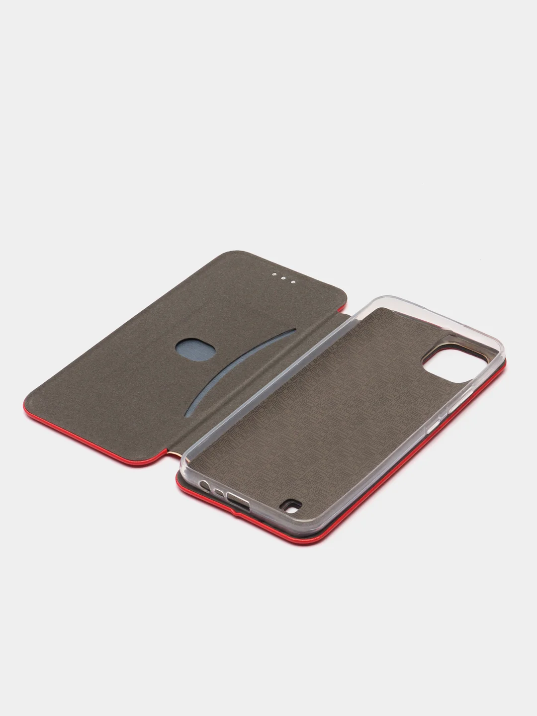 Красный чехол книжка Realme C20 / Realme C11 2021 Реалми С20 / С11 2021