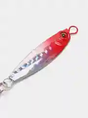 Серебряный блесна на судака тройным крючком и перьями 20г/блесна незацепляйка