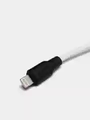 Белый кабель силиконовый Type-C - Lightning Hoco X21 Plus (PD) Для iPhone, iPad, iPod, AirPods
