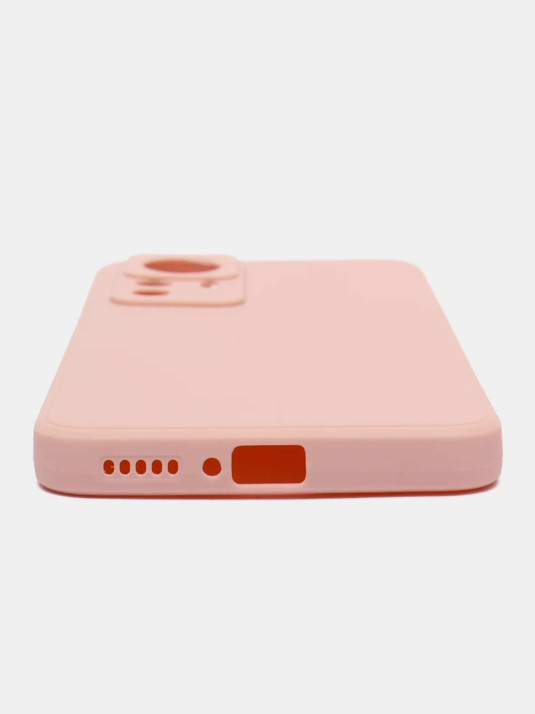 Розовый чехол Xiaomi 12T Pro / 12T / Сяоми 12Т Про / 12Т, прозрачный