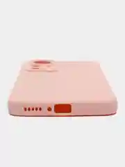 Розовый чехол Xiaomi 12T Pro / 12T /  Сяоми 12Т Про / 12Т, прозрачный