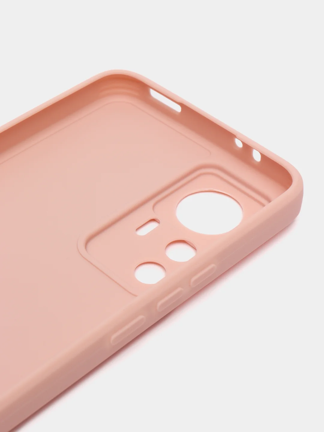 Розовый чехол Xiaomi 12T Pro / 12T / Сяоми 12Т Про / 12Т, прозрачный