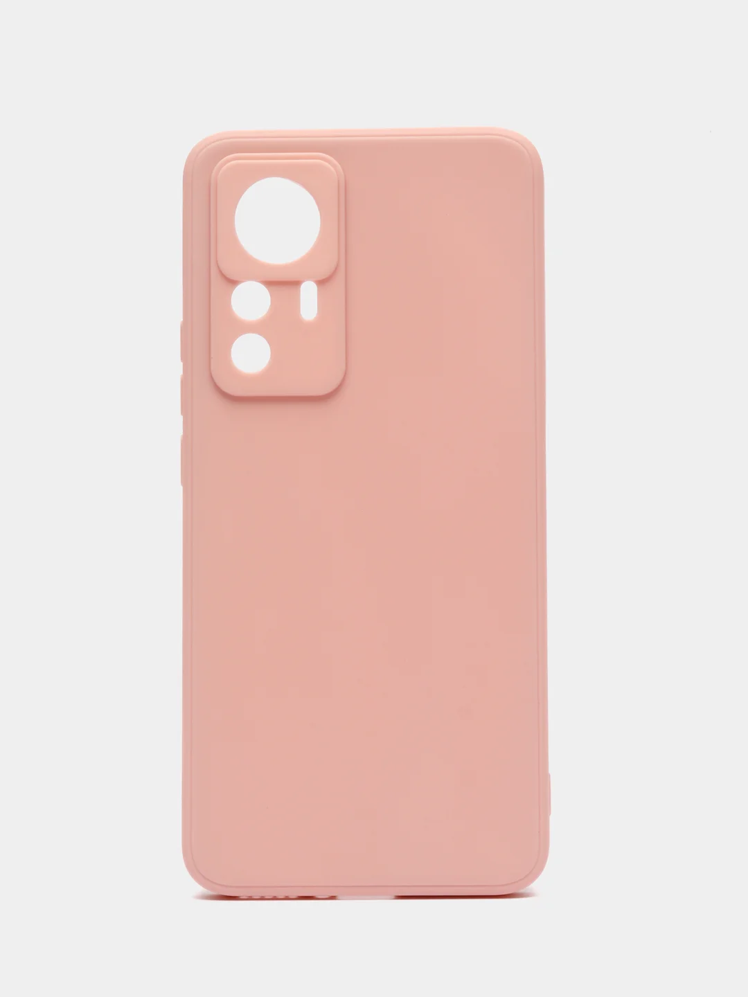 Розовый чехол Xiaomi 12T Pro / 12T / Сяоми 12Т Про / 12Т, прозрачный