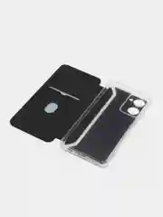 Черный чехол-книжка для Realme 10 4G