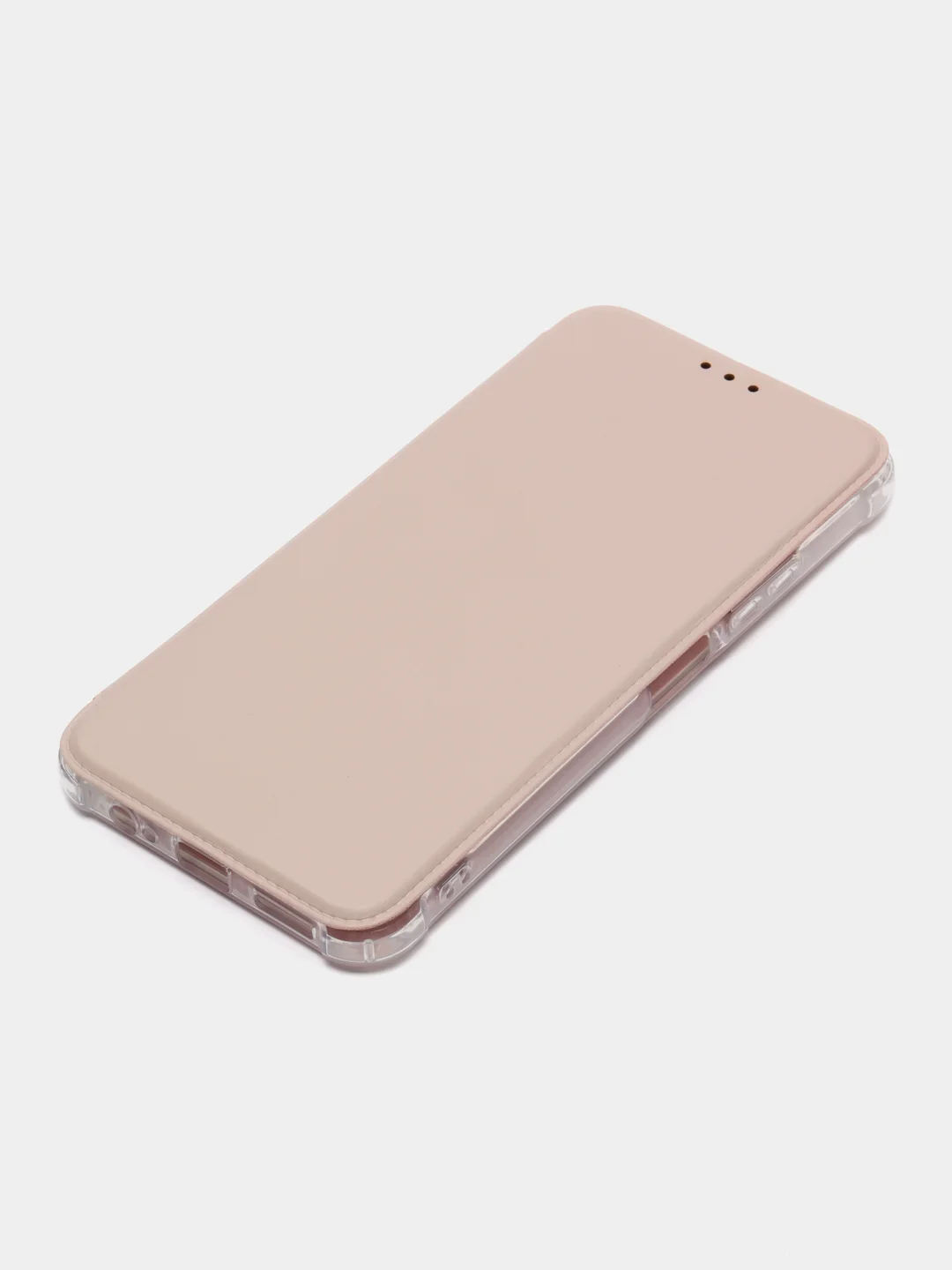 Розовый чехол-книжка для HUAWEI nova Y71 / Y70 / Y70 Plus (Хуавей Нова у70 / у70 Плюс)