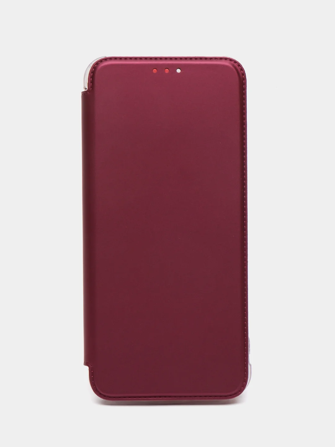 Бордовый чехол-книжка для HUAWEI nova Y71 / Y70 / Y70 Plus (Хуавей Нова у70 / у70 Плюс)