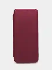 Бордовый чехол-книжка для HUAWEI nova Y71 / Y70 / Y70 Plus (Хуавей Нова у70 / у70 Плюс)