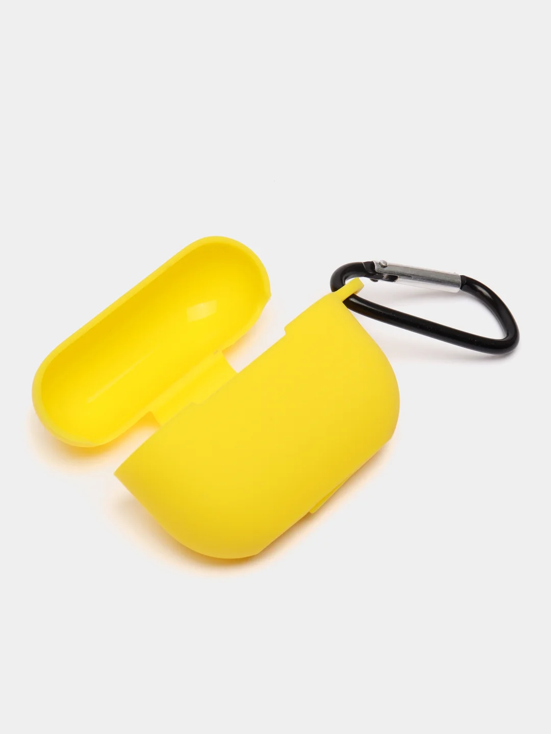 Бирюзовый чехол для наушников Apple AirPods Pro 2 силиконовый с карабином