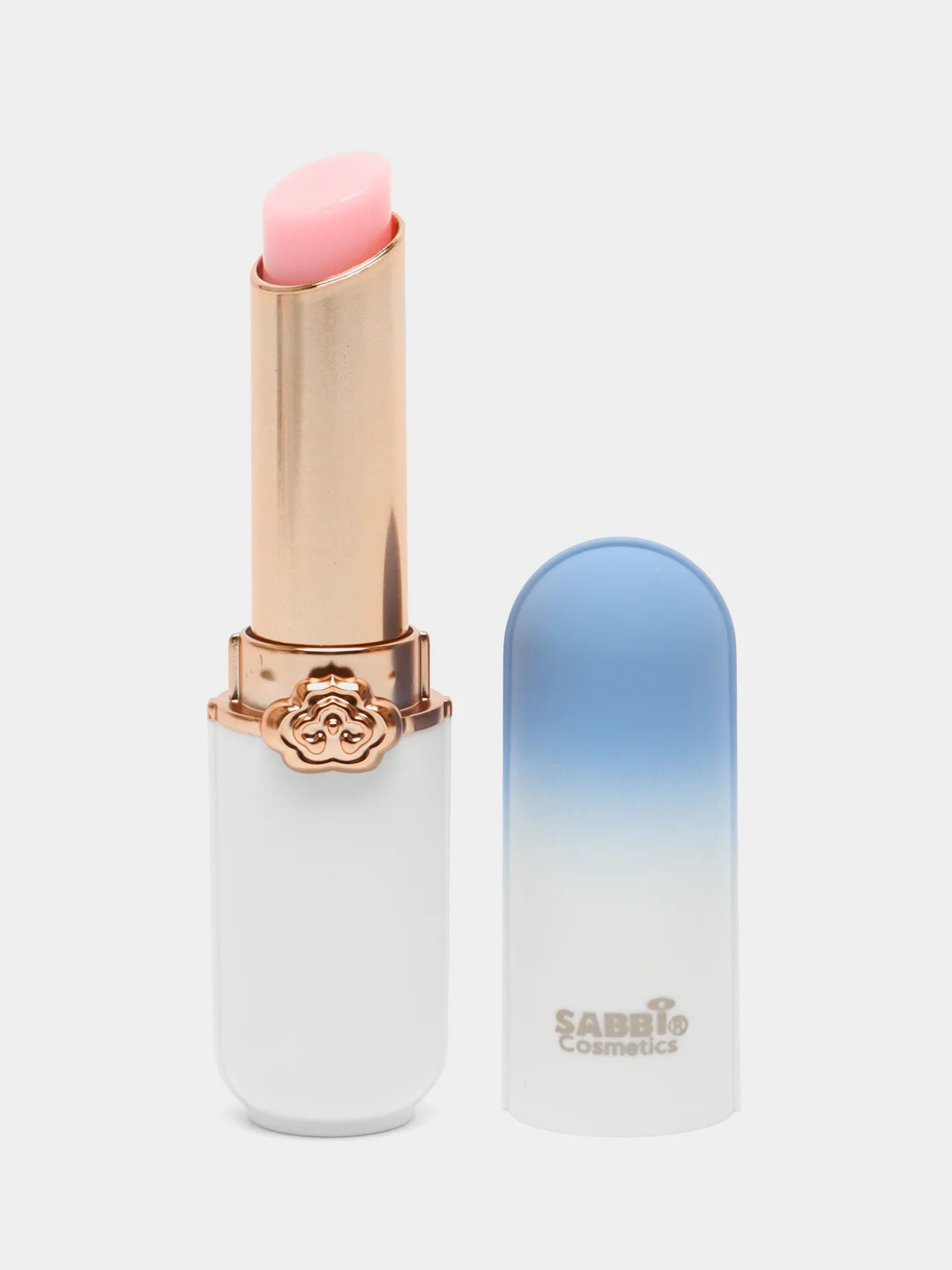 Индиго бальзам-тинт для губ Sabbi Kiss, увлажняющий, с разными ароматами