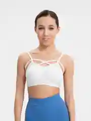 Белый топ женский без косточек