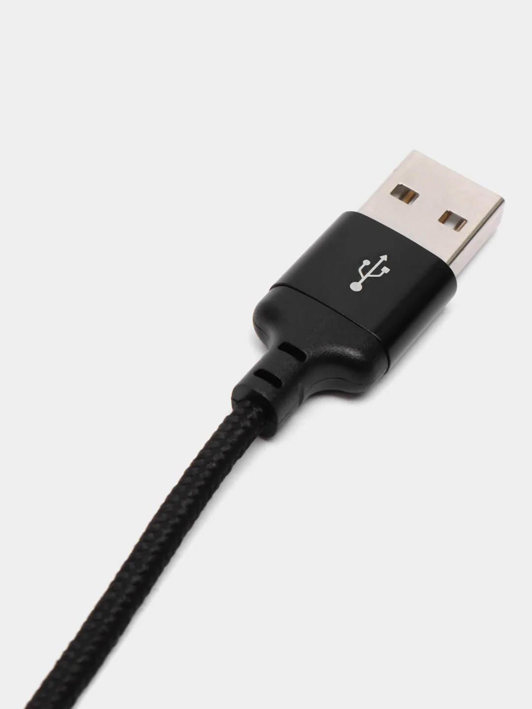 Черный кабель зарядный для телефона HOCO X14 для Lightning iPhone