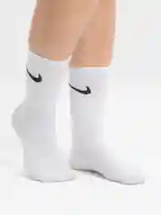 Носки женские, высокие, цвет белый