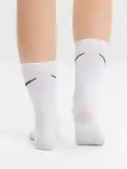 Носки женские, высокие, цвет белый