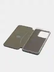 Темно-синий чехол-книжка для Tecno Spark 8C / Spark Go 2022 (Техно Спарк 8С / Спарк Го 2022)