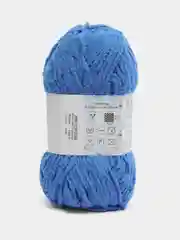 Синий пряжа плюшевая Himalaya "Baby Soft", 100% полиэстер, 115 м, 50 г