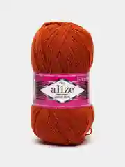 Медный пряжа носочная Alize Superwash Comfort Socks, 75% шерсть 25% полиамид, 100 г, 420 м