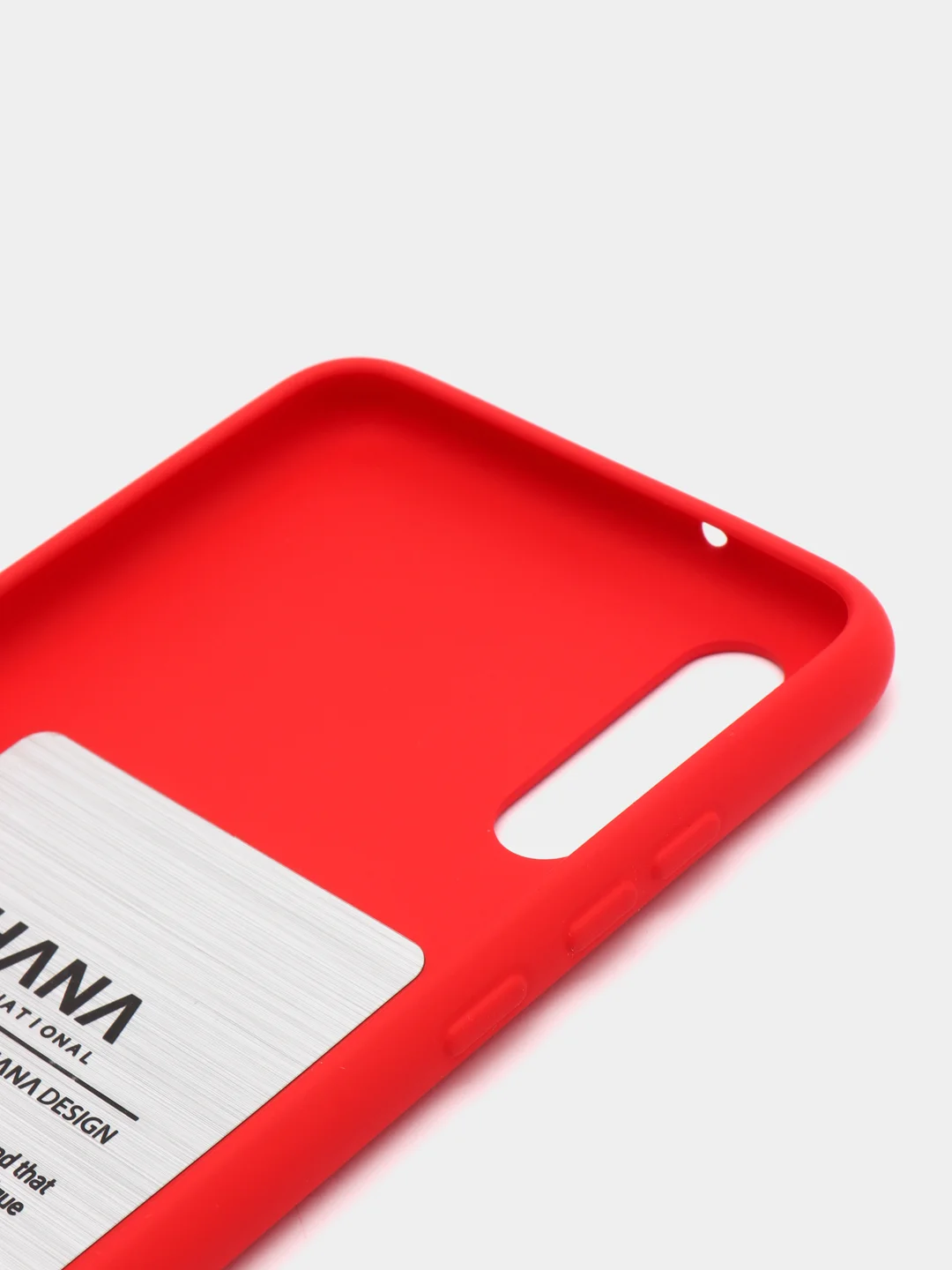 Красный силиконовый чехол для Huawei P20, P30, Mate 20, 7S, P Smart Hana Molan Cano