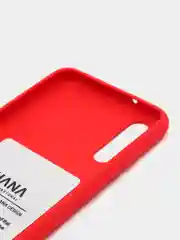 Красный силиконовый чехол для Huawei P20, P30, Mate 20, 7S, P Smart Hana Molan Cano