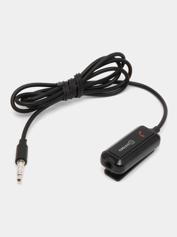 Кабель Аудио 3,5 Jack-3,5 Plug ADP2, с кнопкой ответа и микрофоном, 0,8 м