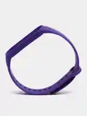 Аметистовый ремешок силиконовый для фитнес браслета Xiaomi Mi Band 5 Mi Band 6 (Ми Банд 5 Ми Банд 6)
