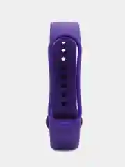 Аметистовый ремешок силиконовый для фитнес браслета Xiaomi Mi Band 5 Mi Band 6 (Ми Банд 5 Ми Банд 6)