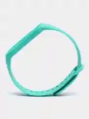 Бирюзовый ремешок силиконовый для фитнес браслета Xiaomi Mi Band 5 Mi Band 6 (Ми Банд 5 Ми Банд 6)