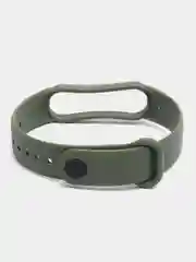 Хаки ремешок силиконовый для фитнес браслета Xiaomi Mi Band 5 Mi Band 6 (Ми Банд 5 Ми Банд 6)