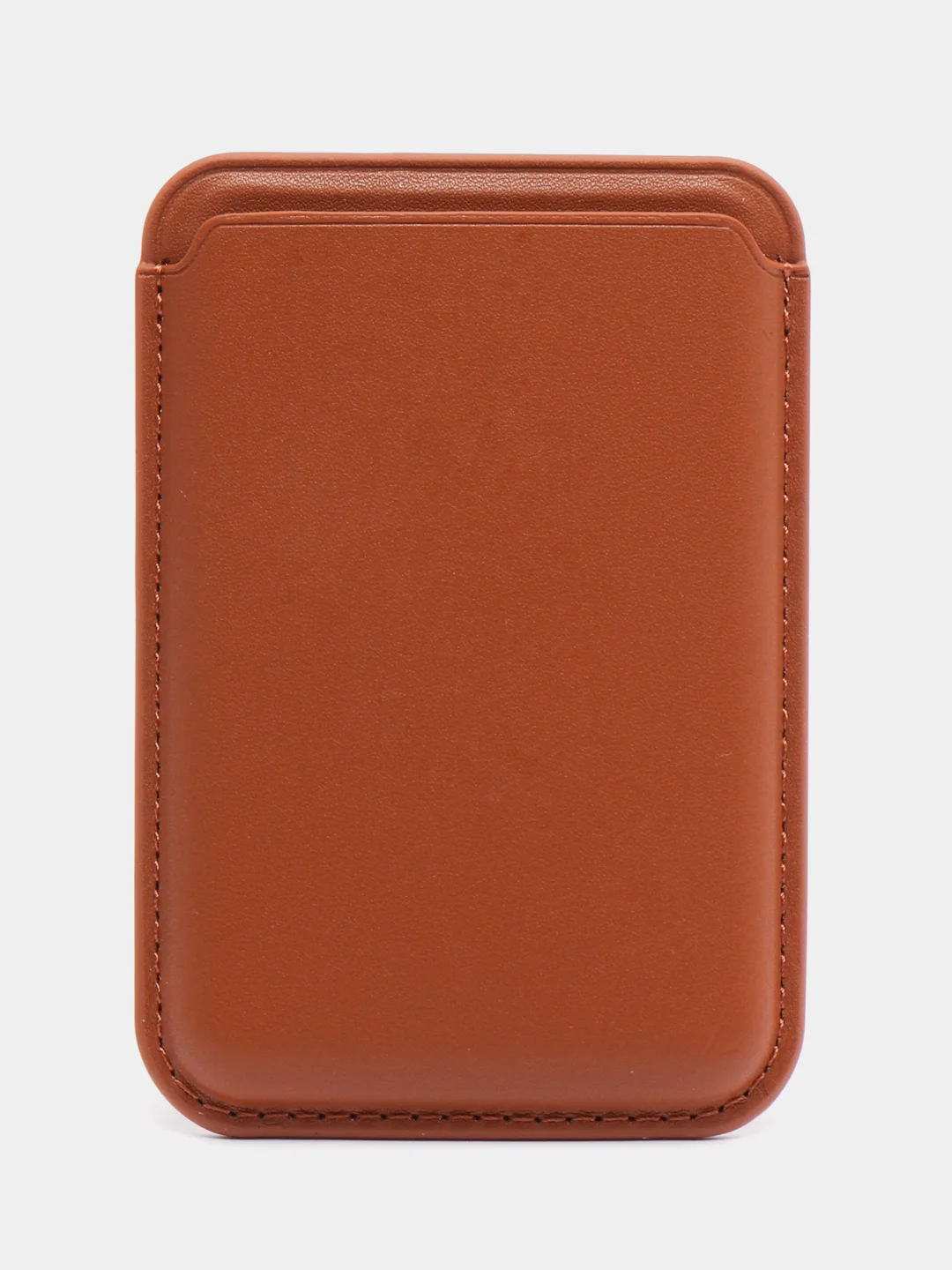 Коричневый картхолдер Mag Safe для iPhone 12 mini, 12 pro max, 13 pro, 13 pro max, 13 mini