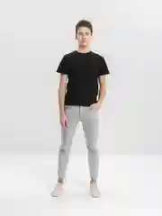 Черный футболка мужская