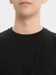 Черный футболка мужская