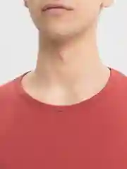 Бордовый футболка унисекс